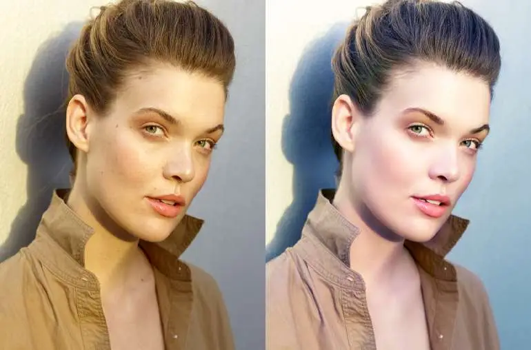 Teeth Whitening and Sculpting Sample - Master Retouch